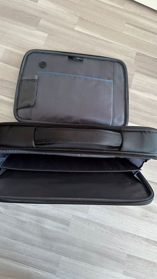 Samsonite Laptop Tasche schwarz Businesstasche Arbeitstasche in Essen-Haarzopf