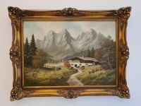 Öl Gemälde Bild Alpen Panorama Nordrhein-Westfalen - Essen-Haarzopf Vorschau