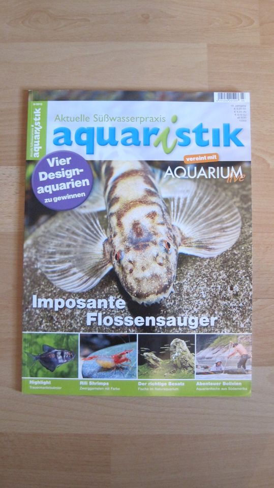 Aquaristik aktuell Magazine Jahrgang 2012 + Jahrgang 2011 auf CD in Essen