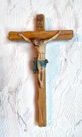 Figur Kruzifix Jesus am Kreuz Inri Sachsen-Anhalt - Bismark (Altmark) Vorschau