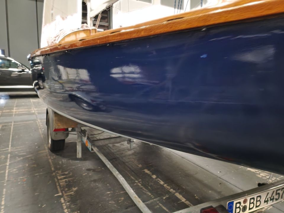 Segelboot 15er JOLLENKREUZER inkl. Trailer in Berlin