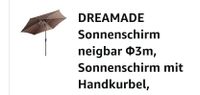 Dreamade Sonnenschirm, Halterung, Hülle Feldmoching-Hasenbergl - Feldmoching Vorschau