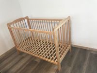 Natur-Holz Bett Baby Kleinkind unbehandeltes Holz Bio Öko Nordrhein-Westfalen - Weeze Vorschau