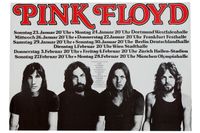 POSTER PINK FLOYD LIVE DEUTSCHLAND TOUR PLAKAT 1972 Berlin - Marzahn Vorschau