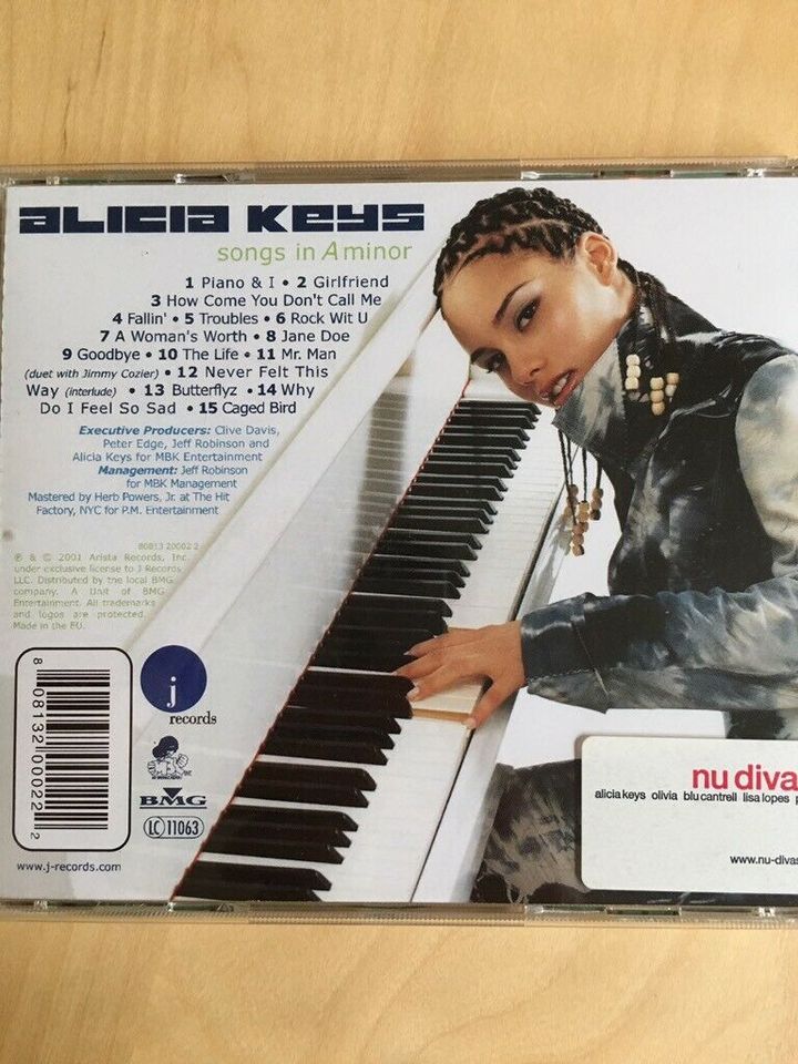 CD Alicia Keys - Songs in a Minor, gratis Lieferung in Mielkendorf