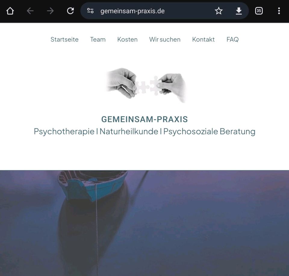 Website Psychotherapeut, Heilpraktiker, Psychologische Berater in Meerbusch
