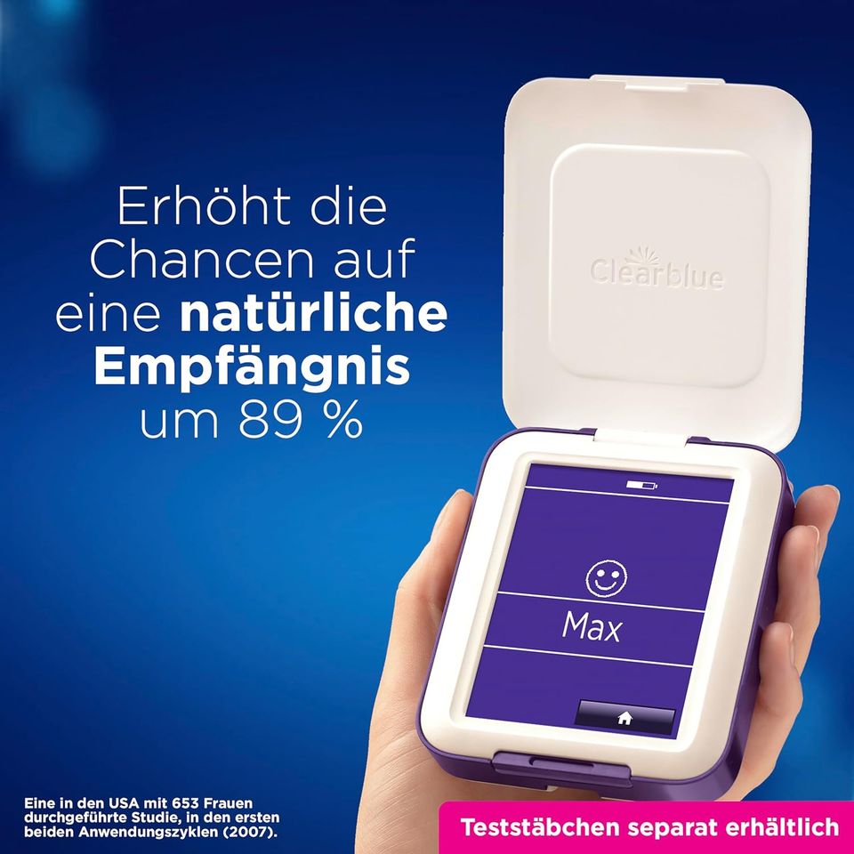 Clearblue Kinderwunsch Fertilitätsmonitor, Ovulationstest  CM2759 in Neustadt