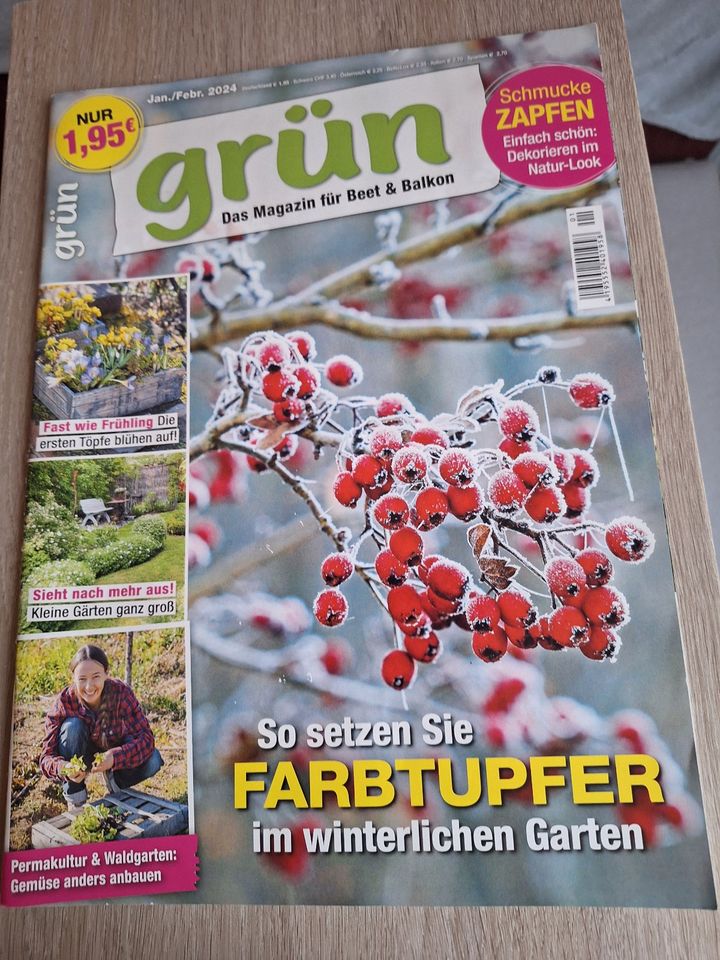 Grün Das Magazin für Beet & Balkon Jan. / Febr. 2024 *NEU* in Bad Dueben