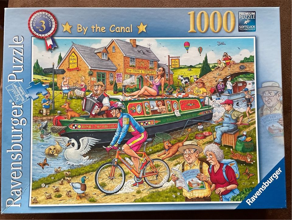 Ravensburger UK Puzzle Best of British 3 By the Canal 1000 Teile in Dietzenbach