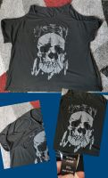 T-Shirt Shein Curve Gr.XL 44/46 Cut Outs, Totenkopf Druck Saarland - Ottweiler Vorschau