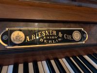 Piano A.Riesener&Cie Union Berlin Nordrhein-Westfalen - Remscheid Vorschau