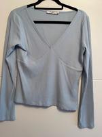 NA-KD Langarmshirt hellblau Größe L Saarland - Riegelsberg Vorschau