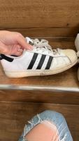 Adidas Superstar 38 2/3, weiß/schwarz, gern getragen Bayern - Postbauer-Heng Vorschau