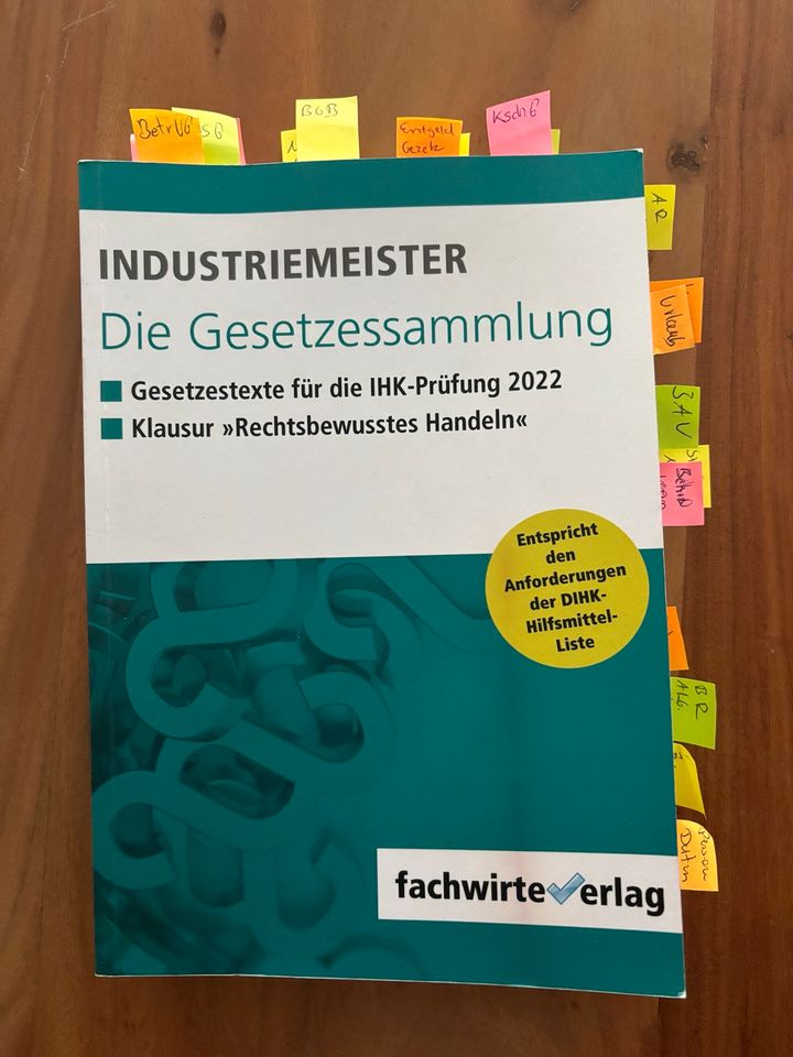 Industriemeister Gesetzessammlung in Bochum