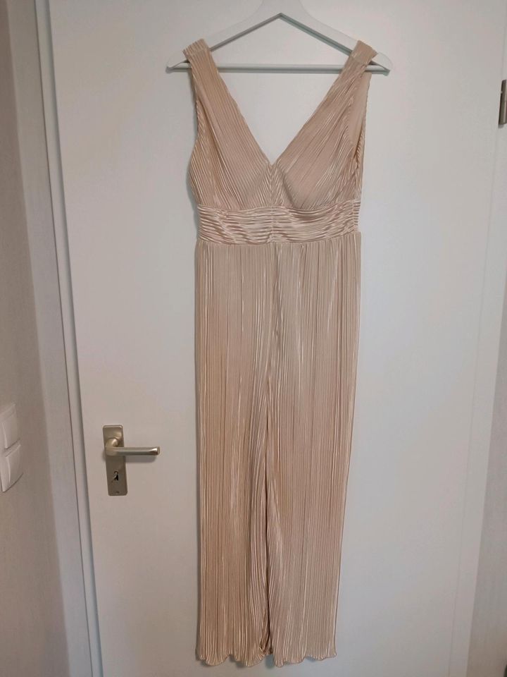 Silvester Party Jumpsuit gold new yorker S NEU in Bocholt