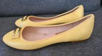 ZARA TRAFALUC LEDER DAMEN BALLERINA GELB GR.38 - NEU Bayern - Dittelbrunn Vorschau