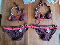 Neu Venice Beach Neckholder Triangel Bikini braun pink Gr. 36 S Bayern - Schwandorf Vorschau