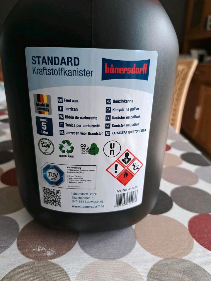 Diesel- Benzinkanister, 5 ltr., neu, unbenutzt!!! in Jörl