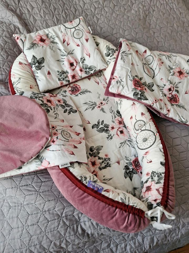 Jukki baby Nest Bett schlafsack Mädchen Set Kinder in Stuttgart