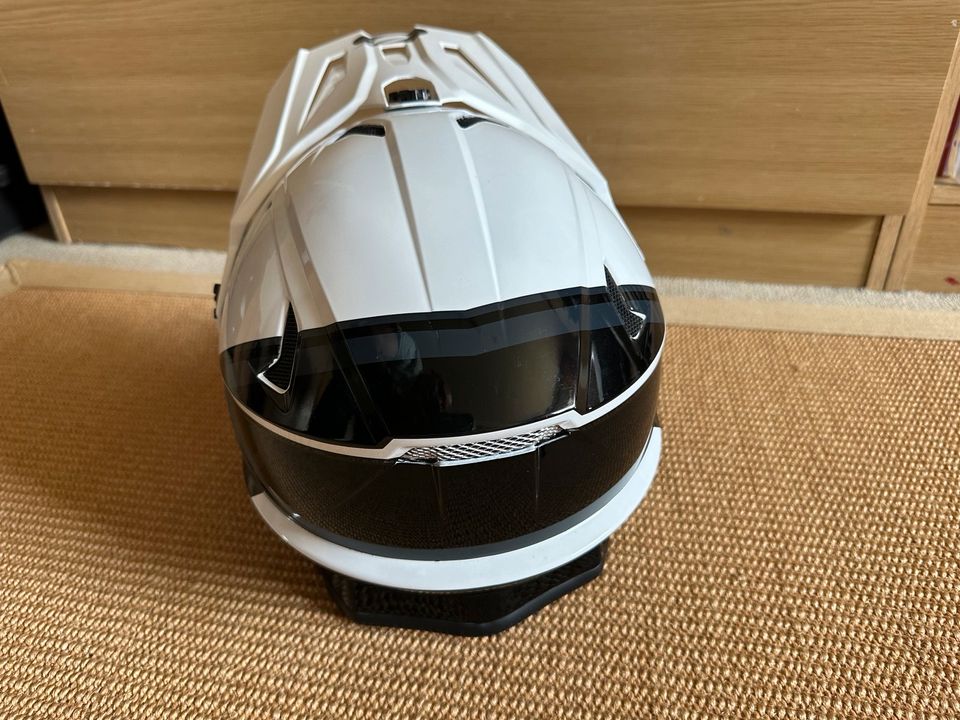 O'NEAL Fullface Helm Sonus Deft L weiß schwarz Oneal MTB in Eschwege