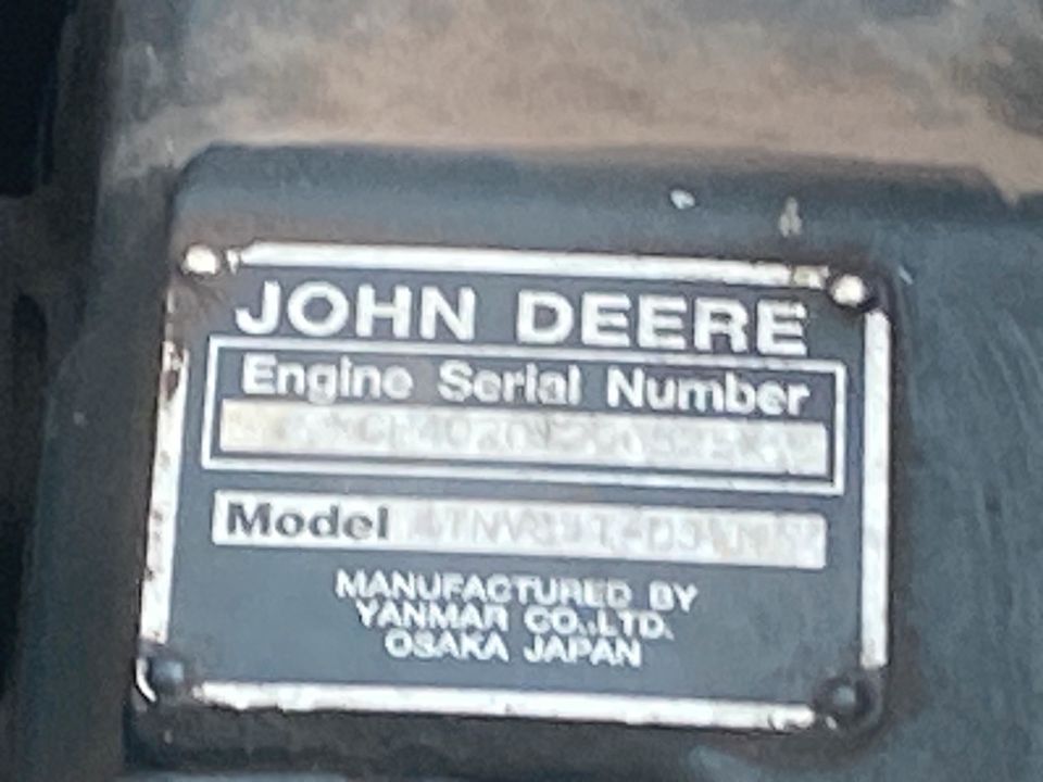 John Deere WAM 1600 Turbo II, kein Toro, Ransomes in Lemberg