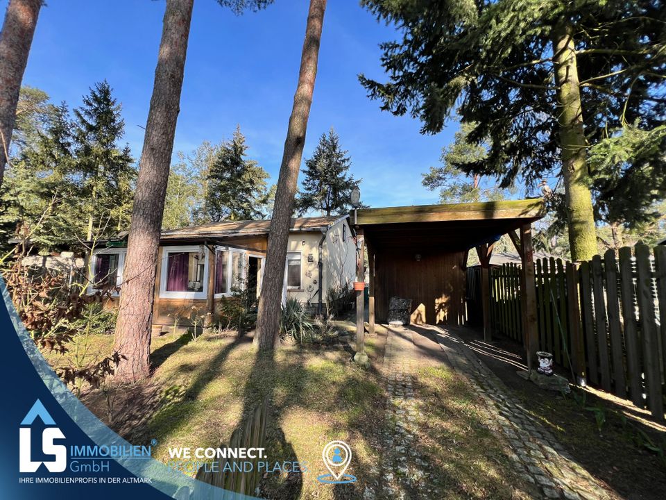 Ferienhaus in Wischer am See auf Eigentumsland in Hassel bei Stendal