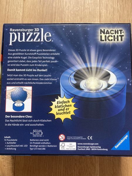 Ravensburger Emoji Puzzleball + 3D Nachtlicht in Osterwieck