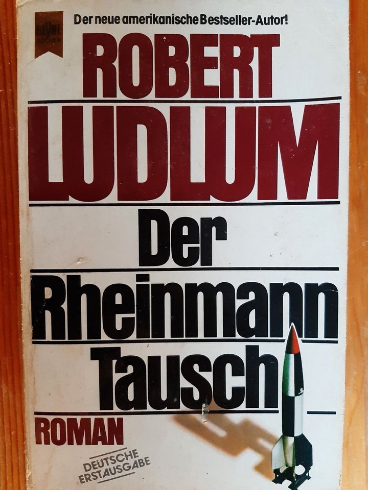 Der Rheinmann Tausch - Robert Ludlum - Heyne Buch Roman Thriller in Essen