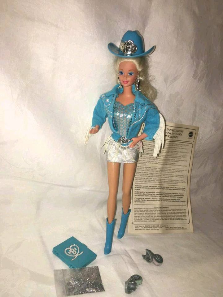 Western Stampin Barbie, Barbie Doll Mattel 90iger Jahre in München