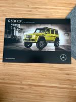 Mercedes G500 4x4² Prospekt W463 Schleswig-Holstein - Rabenkirchen-Faulück Vorschau