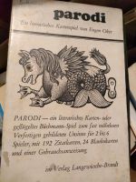 Parodi -ein literarisches Karten- oder geflügeltes Spiel 1969 Bayern - Weißenburg in Bayern Vorschau