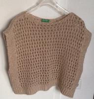 Sommer Pullunder von Benetton in Beige Gold Hessen - Wetzlar Vorschau