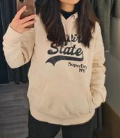 Superdry Beige Hoodie S Hessen - Darmstadt Vorschau