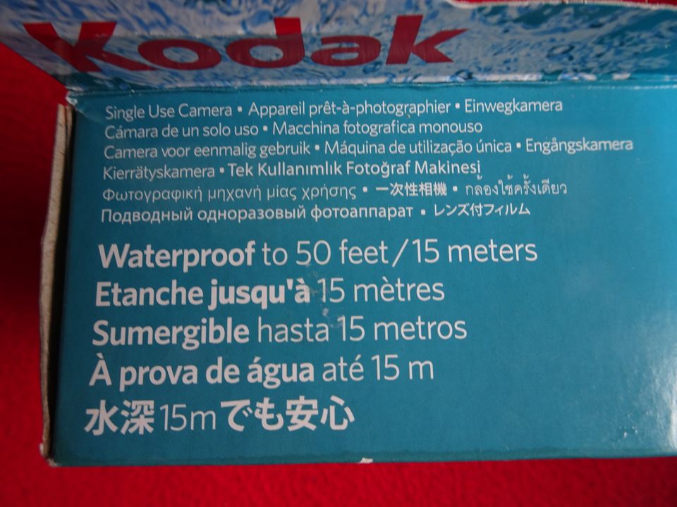 Kodak Sport Unterwasserkamera 15m wasserdicht 27 Fotos NEU OVP in Heiligenhaus
