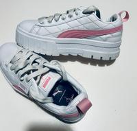 Puma Plateau Sneaker mayze weiß / rosa echt Leder Gr. 37 Schleswig-Holstein - Lägerdorf Vorschau