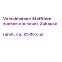 Stofftier Plüschtier Kuscheltier - Robbe Hase Kamel Frankfurt am Main - Bockenheim Vorschau