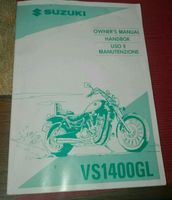 Handbuch für Suzuki VS 1400 GL In Englisch.u. Italienisch Burglesum - Burg-Grambke Vorschau