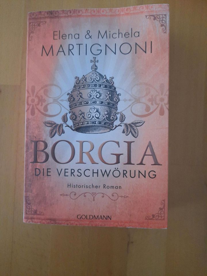 Borgia Trilogie Band 1 + 2 + 3, Verschwörung Täuschung Vergeltung in Rehlingen-Siersburg