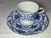 Sammeltasse, Fine China Lichte, 70er, Blaue Blumen, 3 Tlg. Sachsen - Meißen Vorschau