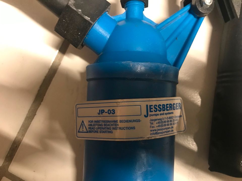 Jessberger JP-03 Fasspumpe Handpumpe für Öle, Diesel, Alkohol in Dockweiler