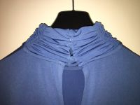 raffinierte Bluse Stehkragenbluse Esprit Gr. XS blau glänzend TOP Schleswig-Holstein - Jörl Vorschau