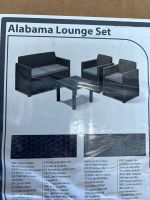 Allibert Alabama Lounge Set Bank,Tisch,2Sessel Anthrazit Neu Niedersachsen - Hemslingen Vorschau