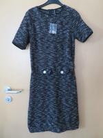 Elegantes Kleid,Stretch,schwarz-weiß meliert,Gr.XS-S,Neu !!! Brandenburg - Wendisch Rietz Vorschau