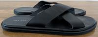 schwarze Lederpantolette von Pier One in 45 Frankfurt am Main - Nordend Vorschau