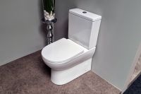 Keramik Stand WC mit Spülkasten Toilette bodenstehend + WC Sitz 379,- €* Niedersachsen - Bad Essen Vorschau