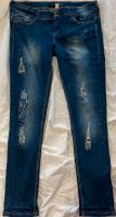 Bershka Jeans 44 Ripped Slim Stretch Sachsen-Anhalt - Blankenburg (Harz) Vorschau