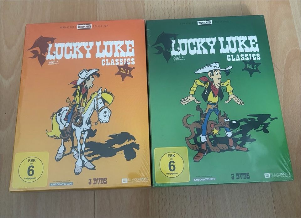 Lucky Luke Classics NEU Vol 1 & 2 DVD Film in Duisburg