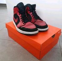 Nike Jordan 1 Mid  Rot/Schwarz  Gr 46 Hessen - Wehrheim Vorschau