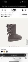 ❤️UGG❤️Bailey Bow II Boot/Gr.38/grey/Winterstiefel Berlin - Mitte Vorschau