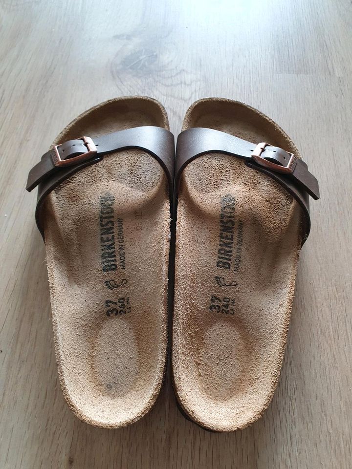 NEU - Birkenstock Damen Classic Madrid Birko-Flor Pantoletten in Weyhe